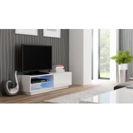 TV stolek Livo RTV-120S bílý - HALMAR