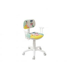 Židle otočná Bambino MT-NSTYL/KRZ-OBR-BAMBINO Black Red White