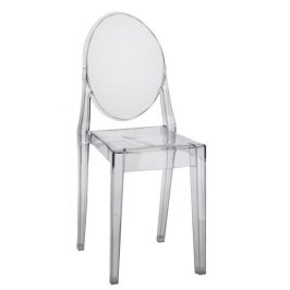 Culty Transparentní designová židle Ghost
