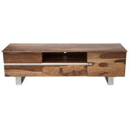 Moebel Living Masivní dřevěný televizní stolek Mammut 160x45 cm