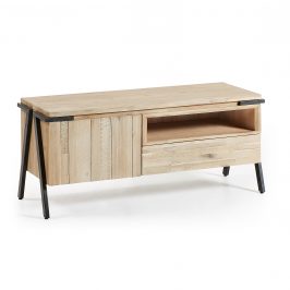 Masivní akátový TV stolek LaForma Disset 125 x 45 cm