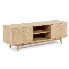 Dřevěný TV stolek LaForma Sakoi 160 x 45 cm