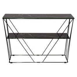 Černý toaletní stolek RGE Cube 100 x 25 cm
