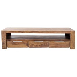 Moebel Living Přírodní masivní televizní stolek Kent 170x47 cm