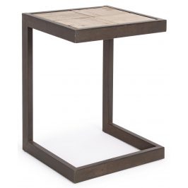 Masivní dřevěná stolička Bizzotto Blocks 47 cm