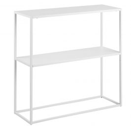 SCANDI Bílý toaletní stolek Renna 79,5 x 26 cm