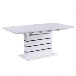 Jídelní stůl v bílém provedení 140-180x90 cm TK2073