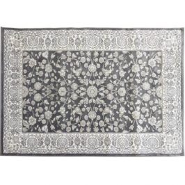 Koberec orientální tmavě šedá vzor 160x235 TK3255