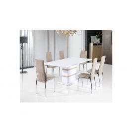 Jídelní set pro 6 osob s atypickým stolem NN110