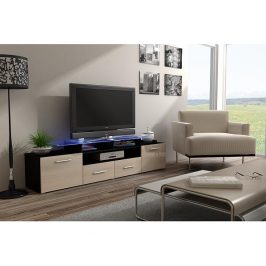 TV stolek Evora černý