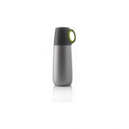 Zelená termoska s hrníčkem XD Design Bopp, 600 ml