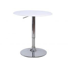 BRANY BAROVY STOL BIELY+CHROM HC-142