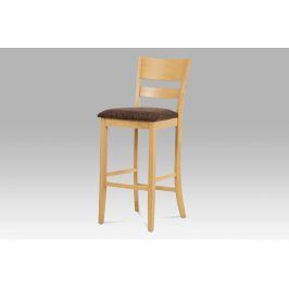 Barová židle BEZ SEDÁKU AUB-5527 OAK1, bělený dub