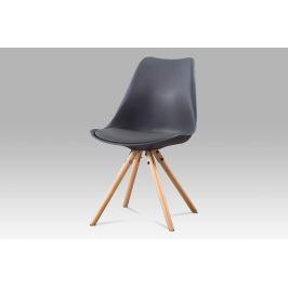 Jídelní židle CT-233 GREY, šedá/buk masiv