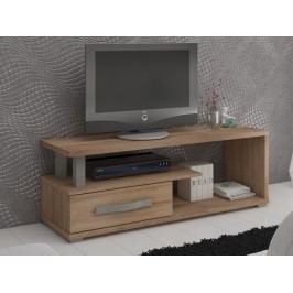 MORAVIA FLAT ANGEL TV stolek 1D, dub sonoma