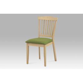 Jídelní židle BEZ SEDÁKU, bělený dub, C-187 OAK1