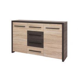 Smartshop Komoda KOLDER K2D4SZ, dub canterbury/dub sonoma