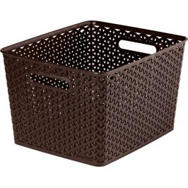Curver Box MY STYLE - L - tm. hnědý