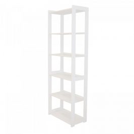 Idea Knihovna STYL 6 polic bílý lak