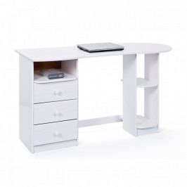 Idea PC stůl TOUCHROUND bílý