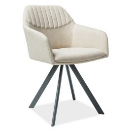 Casarredo Jídelní čalouněná židle MILTON II béžová