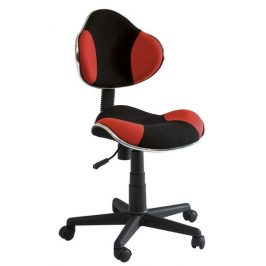 Casarredo Kancelářská židle Q-G2 černá/červená