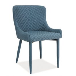 Casarredo Jídelní čalouněná židle COLIN denim