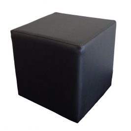 Casarredo Taburet KUBA ekokůže černá