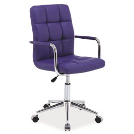 Casarredo Kancelářská židle Q-022 fialová