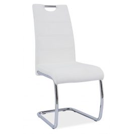 Casarredo Jídelní čalouněná židle H-666 bílá