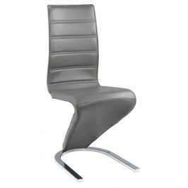 Casarredo Jídelní čalouněná židle H-669 šedá/bílá
