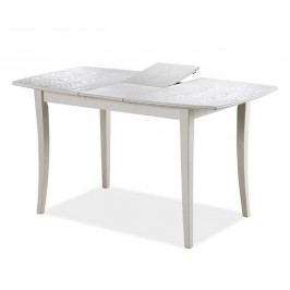 Casarredo Jídelní stůl MARTINA Bianco rozkládací