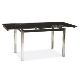 Casarredo Jídelní stůl GD-017 rozkládací černý