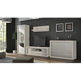 Casarredo Sestava PARIS bílý lesk/bílá (P4+P5+P7+P12)