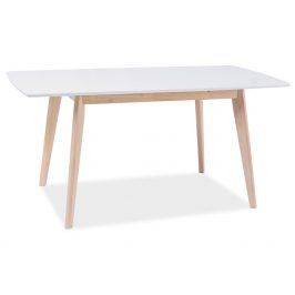 Casarredo Jídelní stůl rozkládací COMBO II bílá/dub