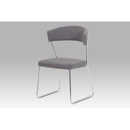 Autronic Jídelní židle DCH-496 GREY2 šedá látka