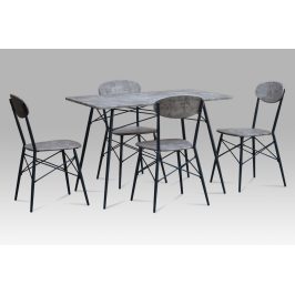 Autronic Jídelní set (1+4) AUT-2020 BET - beton
