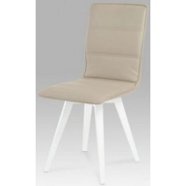 Autronic Jídelní židle Colorado CAP1 - koženka Cappuccino