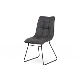 Autronic Jídelní židle DCH-414 GREY3 - šedá látka