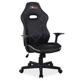 Casarredo Kancelářské křeslo BOXTER černá/bílá