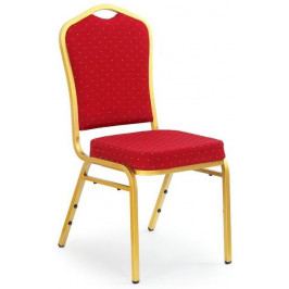 Halmar Jednací židle K66 Modrá/zlatá