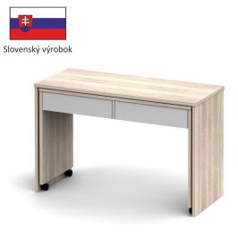 Tempo Kondela PC stůl VERSAL NEW - dub sonoma / bílá