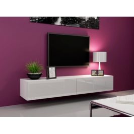 Cama Televizní stolek VIGO 180 - bílá