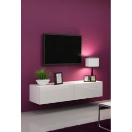 Cama Televizní stolek VIGO 140 - bílá