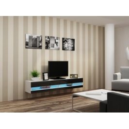 Cama Televizní stolek VIGO New 180 - bílá/černá