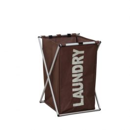 Tempo Kondela Látkový koš na prádlo LAUNDRY TYP 1 - tmavě hnědá