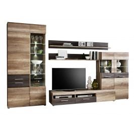 Sconto Obývací stěna DANTE dub antik/touchwood