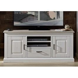 Sconto TV stolek LIMA 30 pinie/bílá