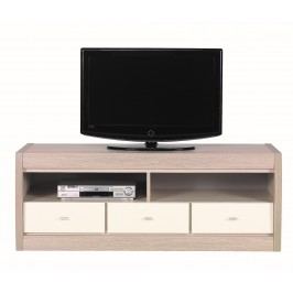 Sconto TV stolek ALEX AX2 túje/jasmín vysoký lesk
