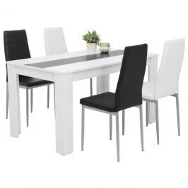 Sconto Jídelní sestava HELENE G bílá